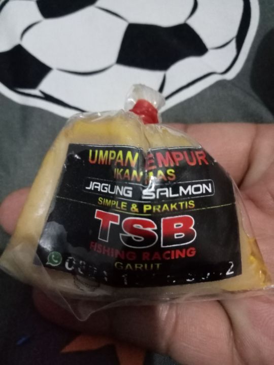 Umpan Ikan Mas Jagung Salmon Gram Umpan Ikan Mas Siap Pakai Cocok