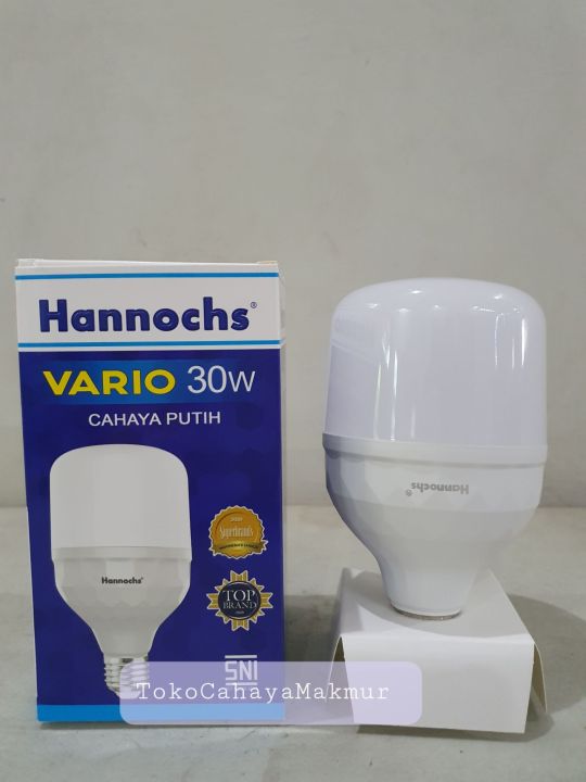 Lampu Led Bohlam Vario W Watt Hannochs Cooldaylight Lazada Indonesia