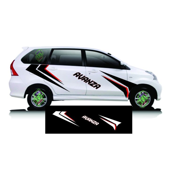 Cutting Sticker Mobil Toyota Avanza Velos Xenia Innova Ertiga Type