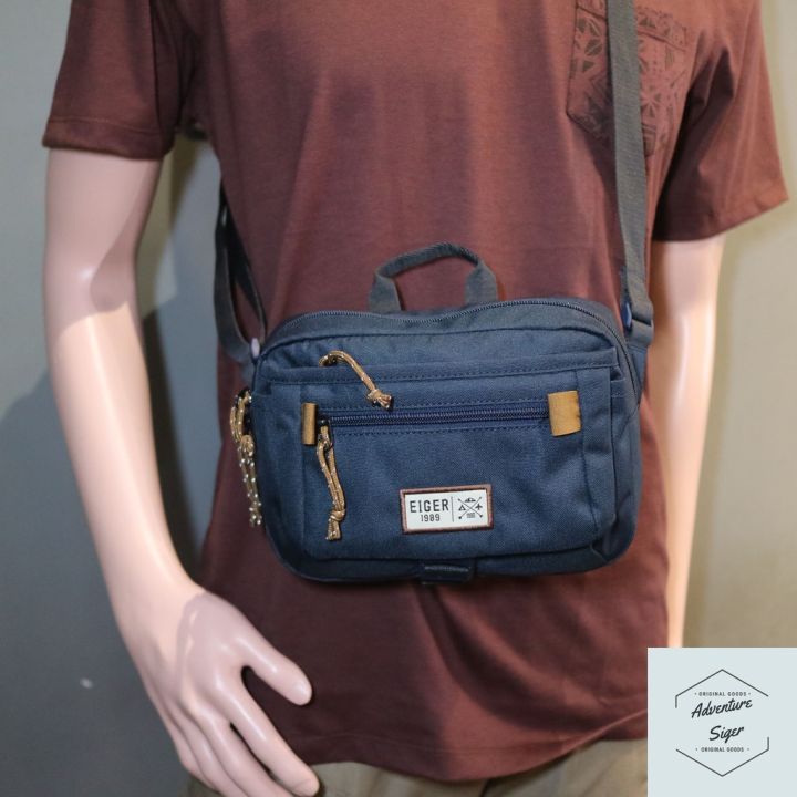 Eiger Portege Landscape Pouch Navy Lazada Indonesia