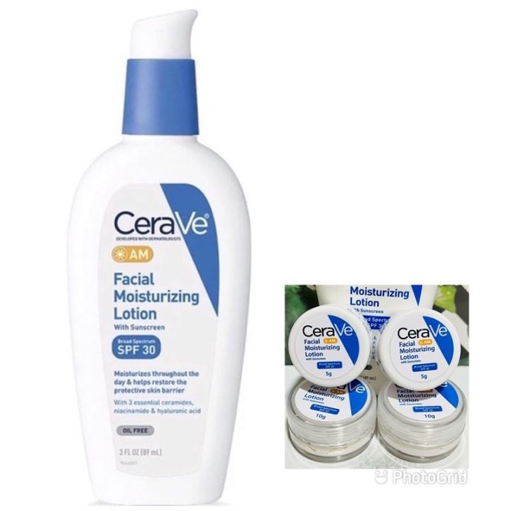 CERAVE AM Facial Moisturizing Lotion With SPF 30 Lazada PH