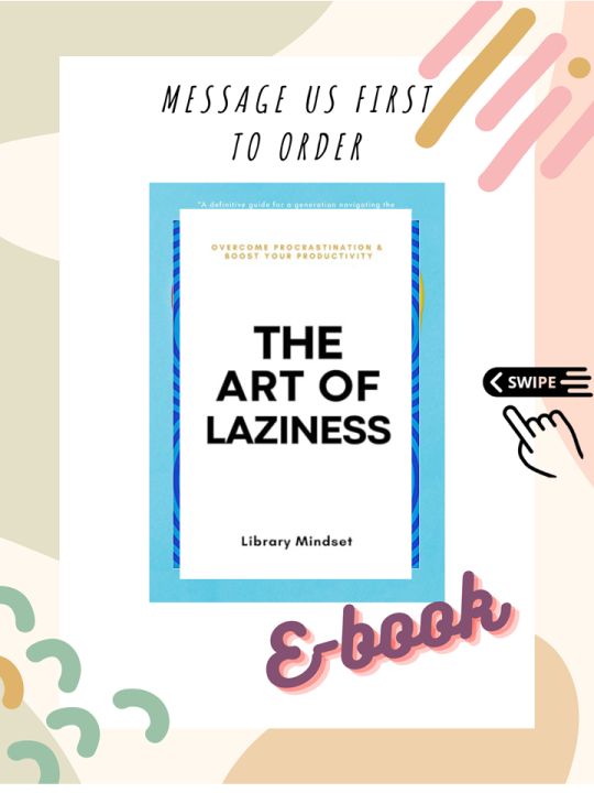 The Art Of Laziness By Library Mindset Lazada PH