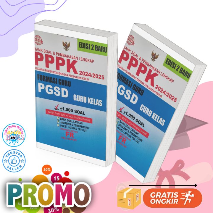 Buku Pppk Pgsd Formasi Guru Pgsd Guru Kelas Bank Soal