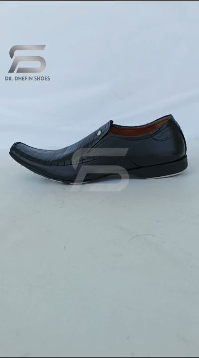 Sepatu Pentopel Kulit Pria Model Dinas Kerja Bisnis Formal Lazada