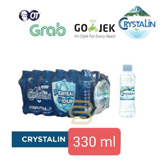 Crystalin Air Mineral Botol 330ml Isi 24 Crystalline Lazada Indonesia