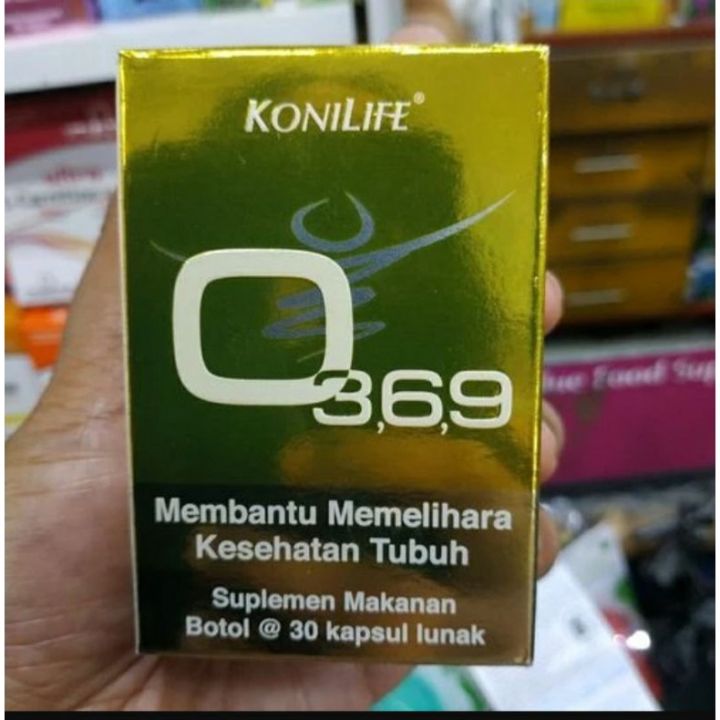 KONILIFE O 369 30 KAPSUL OMEGA 369 OMEGA 3 6 9 Lazada Indonesia