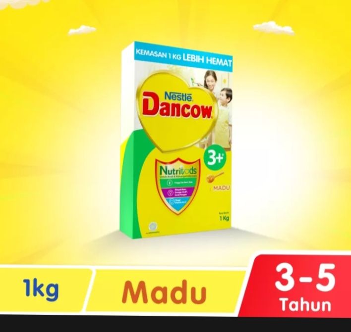 Kg Nestle Dancow Dengan Nutritods Susu Pertumbuhan Rasa Madu