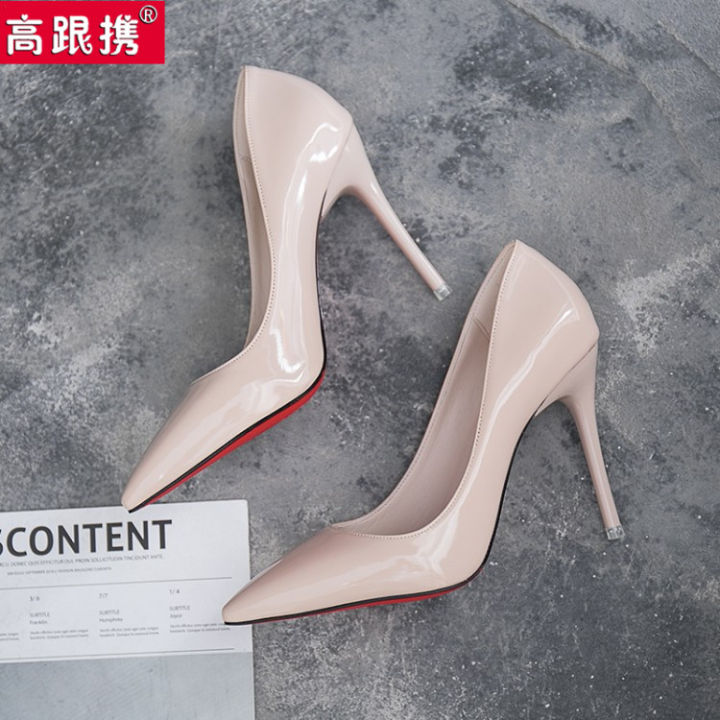 New Summer New Shoes Women S Nude High Heels Women S Stiletto Heel