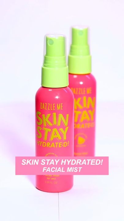 Dazzle Me Skin Stay Hydrated Facial Mist Makeup Spray Facial Mist