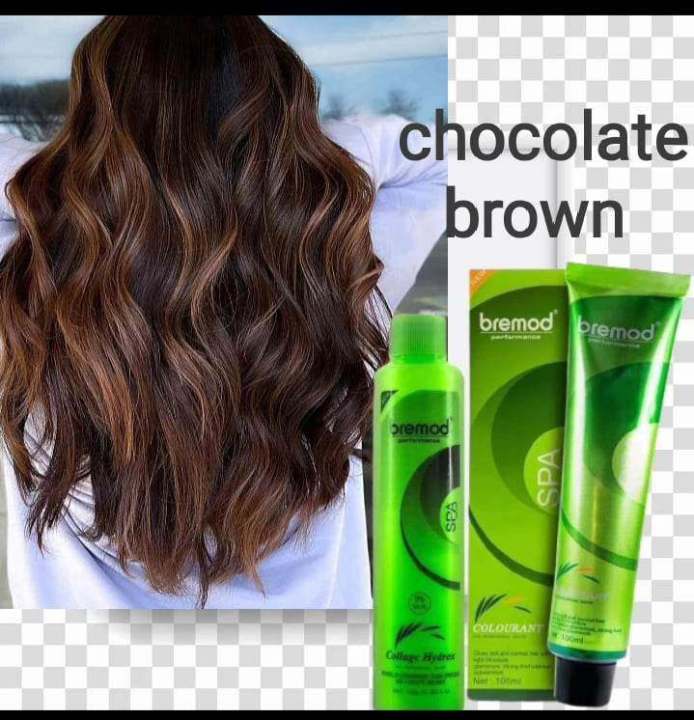 Chocolate Brown Bremod Hair Color With 100ml Oxidizer Lazada PH