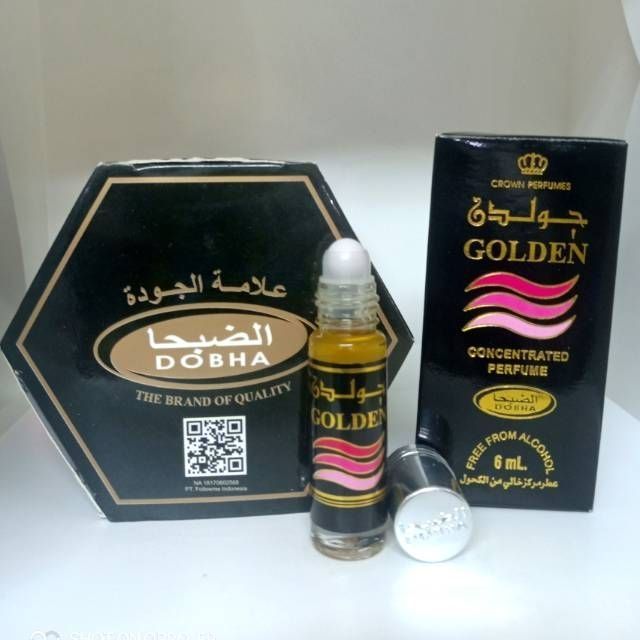 Parfum Golden Dobha Ml Perbox Isi Botol Minyak Wangi Dobha Non