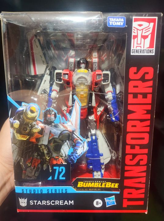 Transformers Studio Series 72 Starscream Voyager Class Bumble Bee