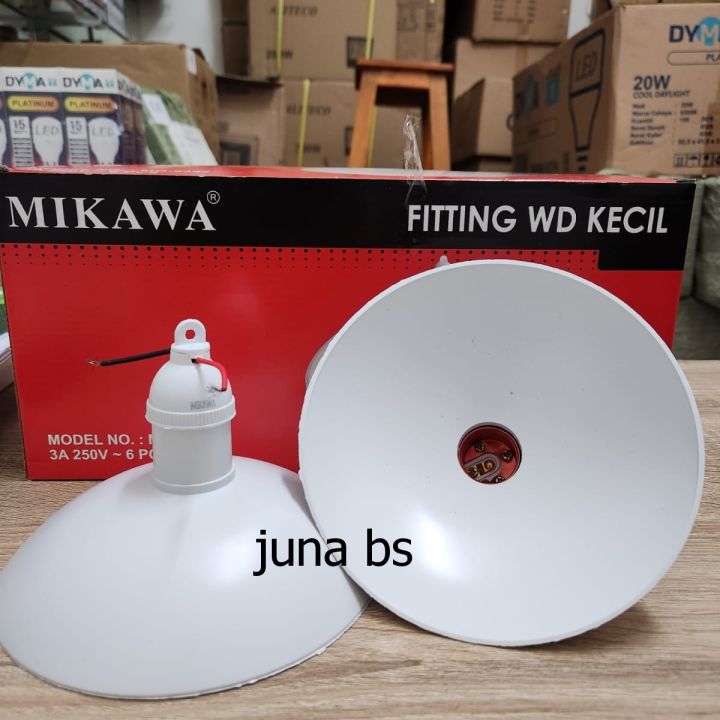 Kap Fitting Wd Plastik E Kap Lampu Gantung E Lazada Indonesia