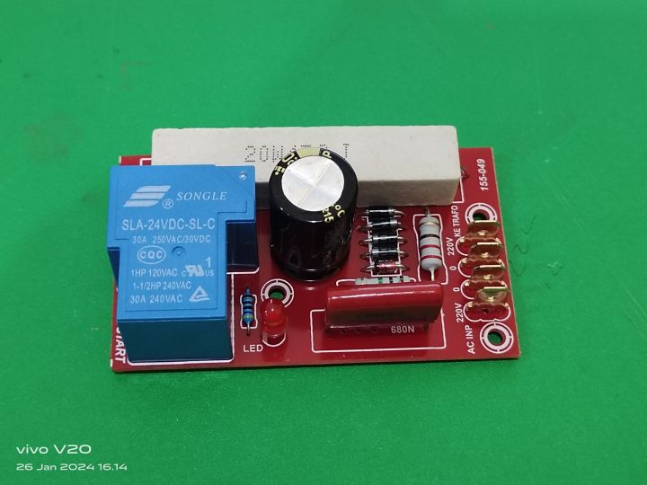 Kit Auto Softstart 30a Pcb Pertinak Anti Jegleg Mcb Lazada Indonesia