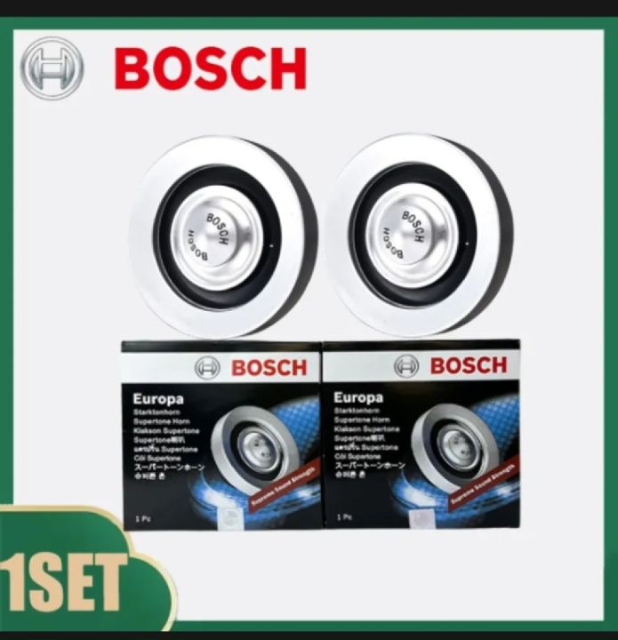 Set Pcs Original Bosch Europa Silver Horn V Lazada Ph