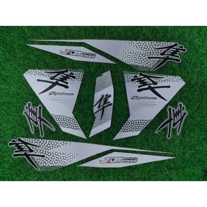 Striping Transparan Vario Esp 125 150 Led Old Tahun 2016 2017 Motif