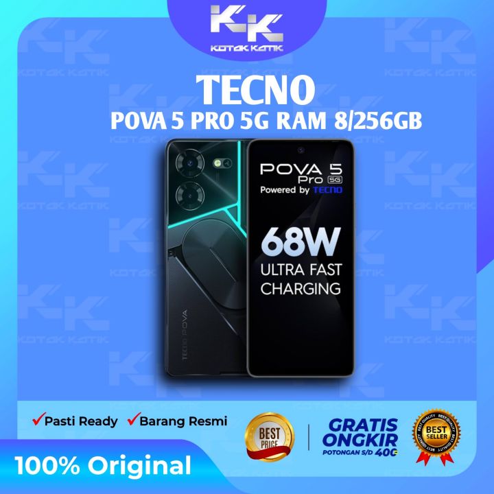 Tecno Pova Pro G Ram Gb Internal Gb New Garansi Resmi Lazada