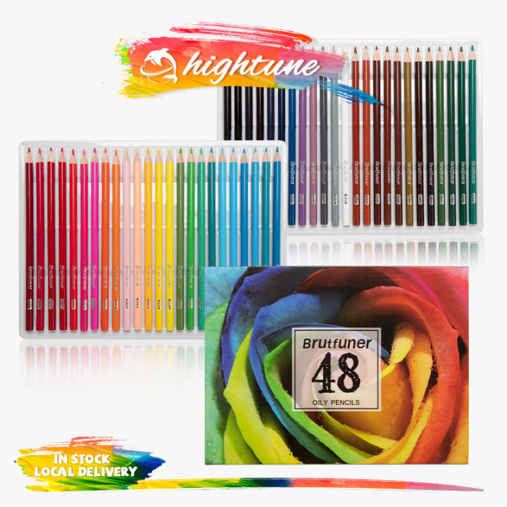 Hightune Brutfuner Color Pencil Set Professional Oil