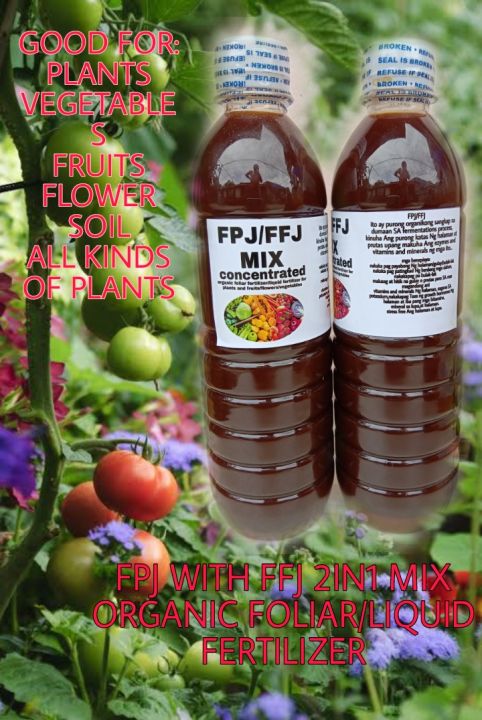 Fermented Plant Juice With Fruit Litro Foliar Fertilizer Organic Fpj