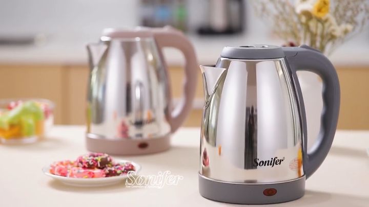 Sonifer TEKO PEMANAS AIR KETTLE ELEKTRIK 1 8 LITER CEPAT MENDIDIH