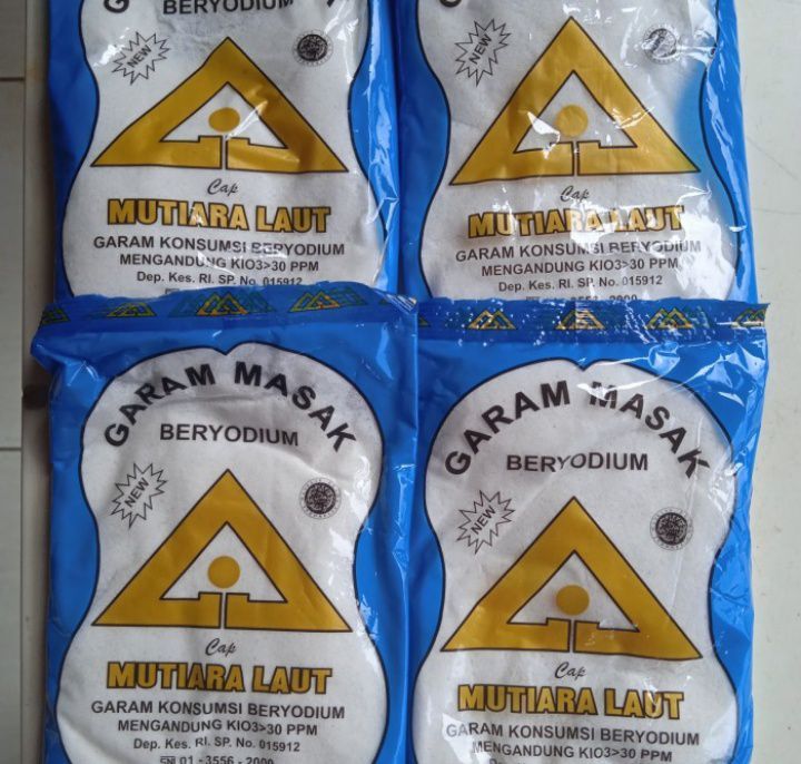 Garam Halus Beryodium Kemasan Gr Lazada Indonesia