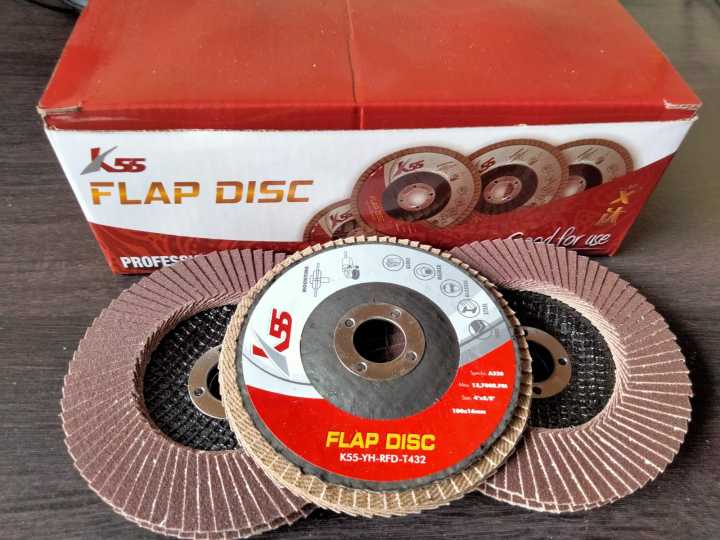 Amplas Susun Gerinda Flapdisc Inch Gerinda Flap Disc Lazada Indonesia