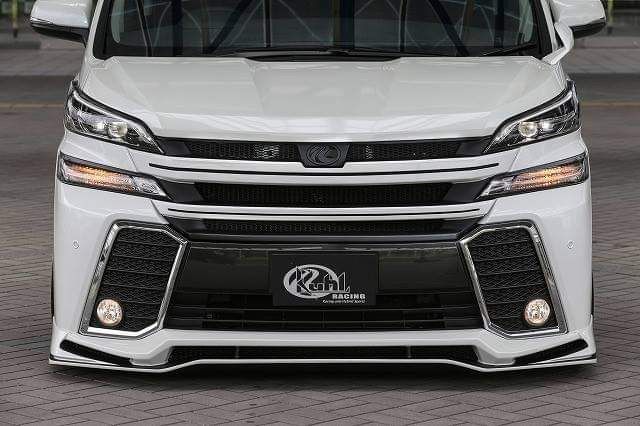 Toyota Vellfire Agh30 2015 2016 2017 KUHL Racing Bodykit Body Kit Front