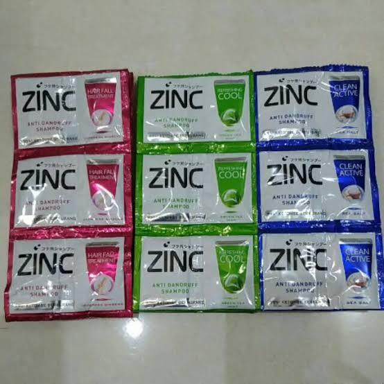 SHAMPOO ZINC RENTENG SACHET ISI 24 PCS 12 BARIS Lazada Indonesia