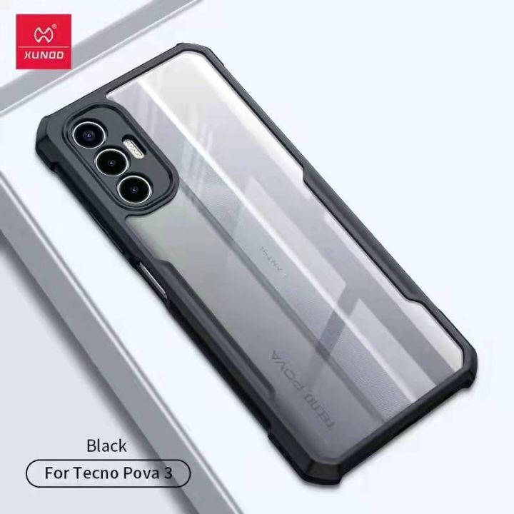 Techno Pova Transparent Xundd Beatle Shockproof Case Lazada Ph