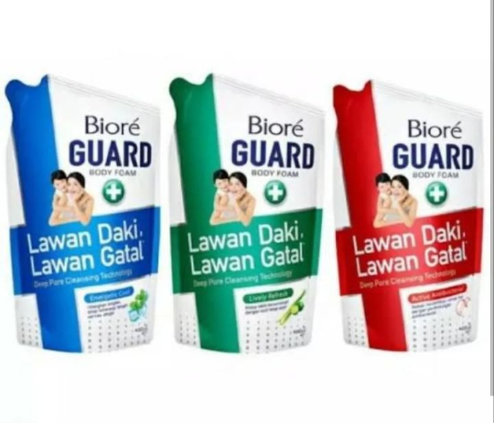 Biore Guard Body Wash Sabun Mandi Cair Refill Ml Lazada Indonesia