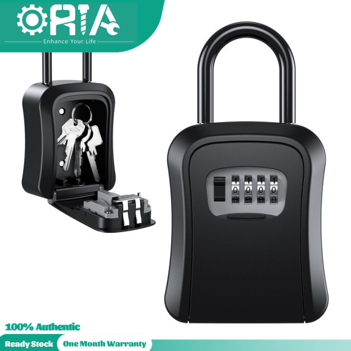 Oria Pcs Large Key Storage Lock Box Wall Mounted Key Safety Box With