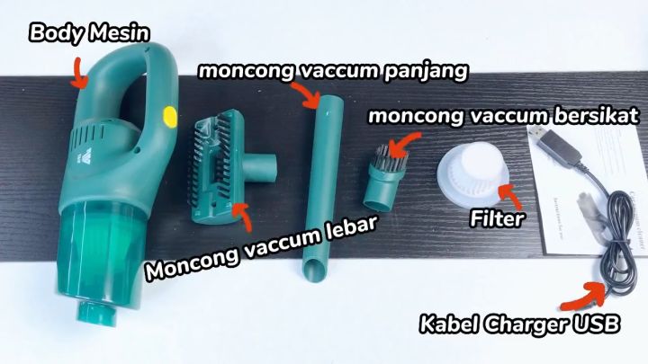 Rumah Vacuum Cleaner Penyedot Debu 12000Pa Hisap Handheld Vacuum