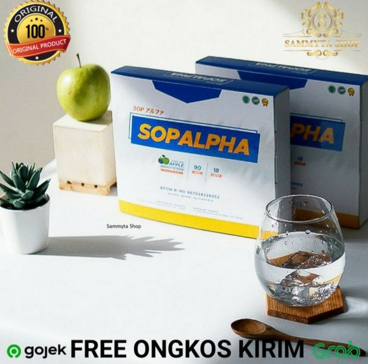 Sop Alpha Soplapha Box Sachet Bioboost Original Asli Lazada