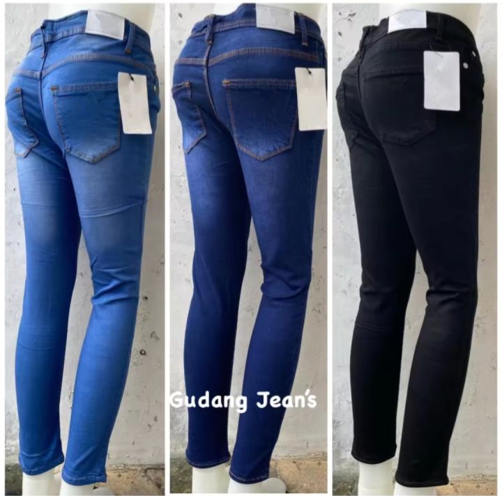 Celana Jeans Wanita Cewek Cewe Dewasa Panjang Pensil Skinny Slimfit