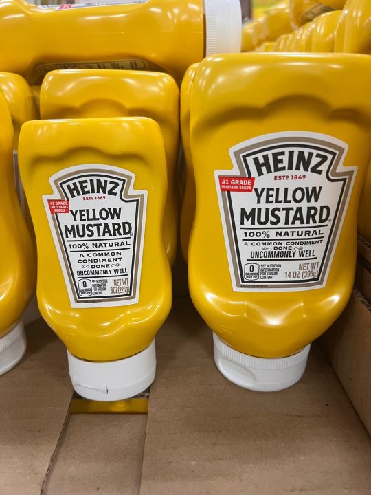 Heinz Yellow Mustard Natural Lazada Ph