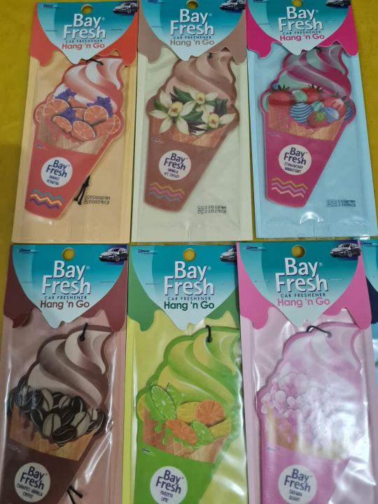 Bayfresh Hang N Go Car Freshener Pengharum Mobil Gantung Lazada