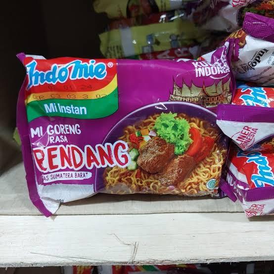 Pcs Indomie Goreng Rendang Indomie Goreng Rasa Rendang Lazada