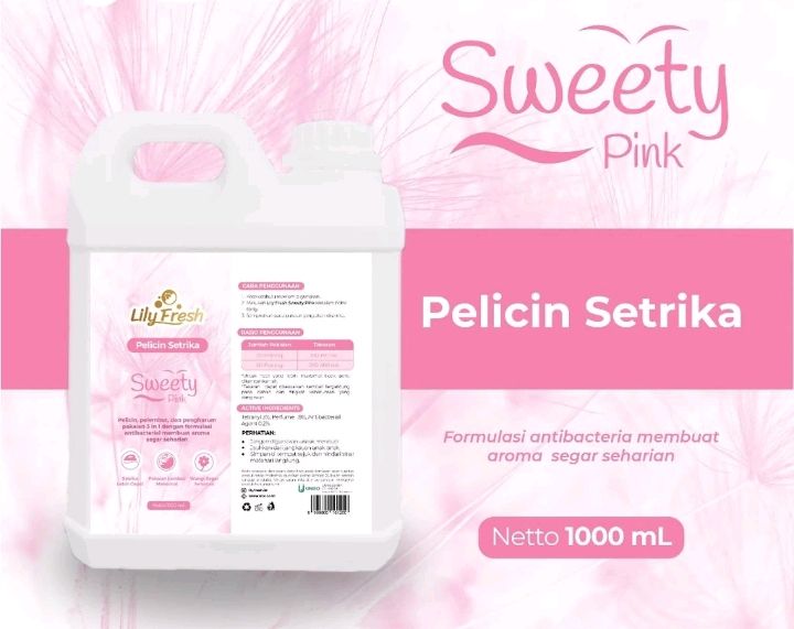 LILY FRESH Pewangi Setrika Dan Pelicin Setrika Pakaian Laundry Lazada