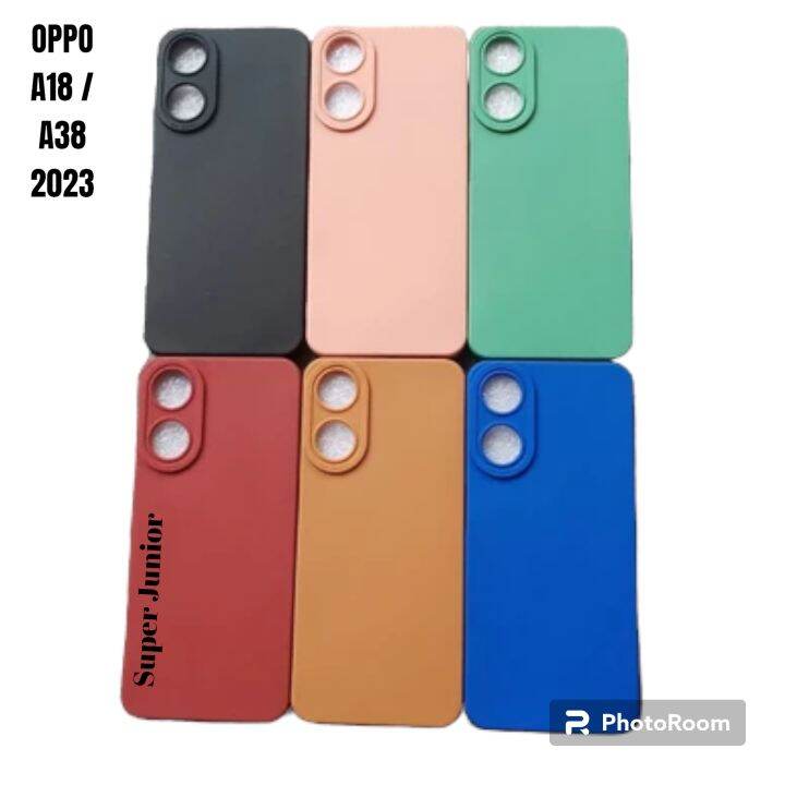 Case Hp Oppo A18 A38 Macaron Pro Kamera Terbaru Lazada Indonesia