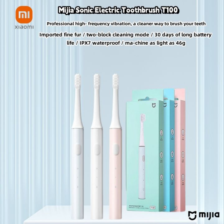 Xiaomi Mijia T Sonic Electric Toothbrush Mi Smart Waterproof Tooth