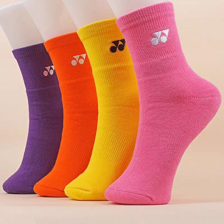 YONEX SOCK ถงเทากฬา แบดมนตน เนอหนานม Lazada co th