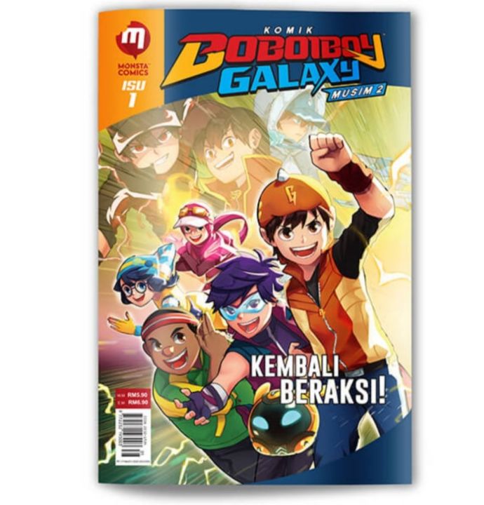 Komik Boboiboy Galaxy Musim Isu Kembali Beraksi Lazada Indonesia