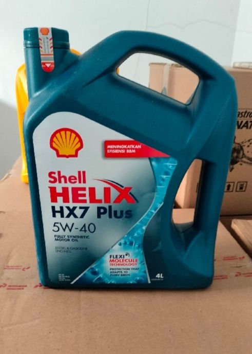 Oli Mesin Shell Helix Hx W Original Full Synthetic Api Sn Liter