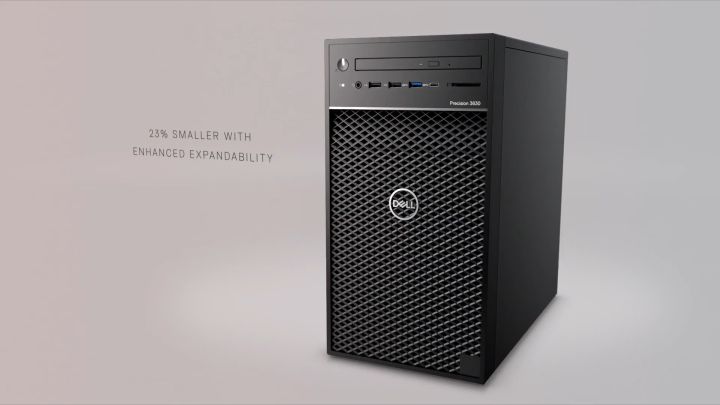 DELL PRECISION 3630 TOWER INTEL XEON AMD RADEON PRO WX2100 UP TO