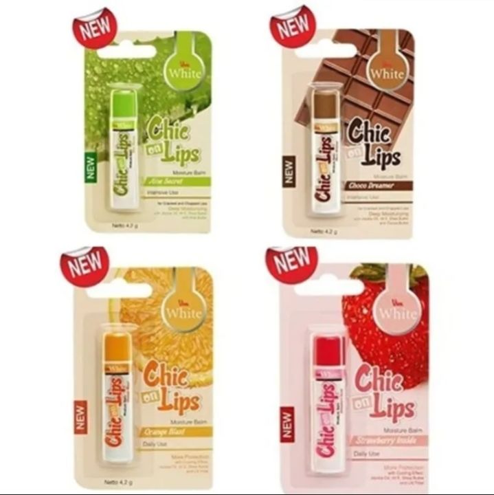 Viva Chic On Lips Moisture Lip Balm Lazada Indonesia