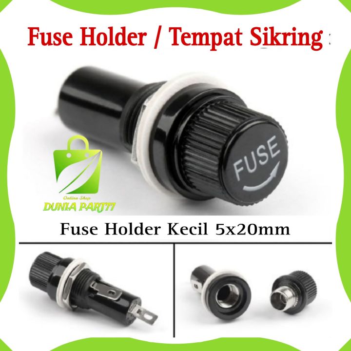 Fuse Holder Kecil Tempat Sekring Kecil Sikring Fuse Holder Lazada