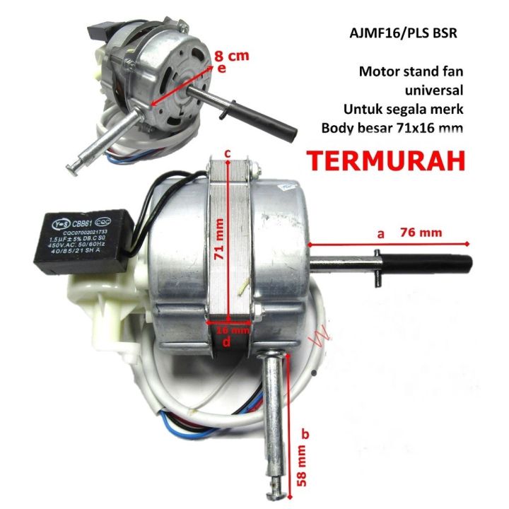 Dinamo Kipas Cosmos Inch Dinamo Kipas Angin Berdiri Multi Universal