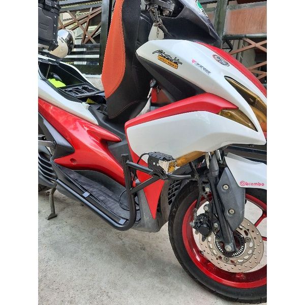 Yamaha Aerox 155 Version 1 Half Crash Guard With Powder Coating