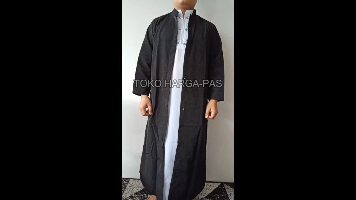 GAMIS DEWASA PAKET HEMAT Luaran Dan Dalam Gamis Belah Pria Gamis Luaran