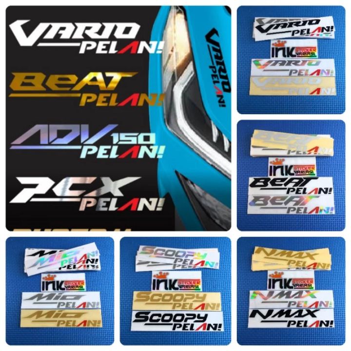 STICKER VARIO PELAN BEAT PELAN PCX PELAN NMAX PELAN CUTTING